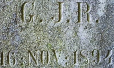 Detail gevelsteen