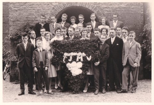 CJV 1960 voor de  Dorpskerk-Coll J.Striker