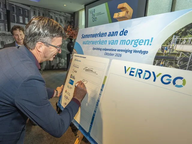 Ondertekening samenwerking Verdygo