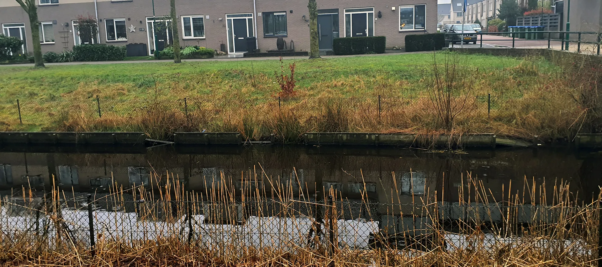 Beschoeiing in slechte staat