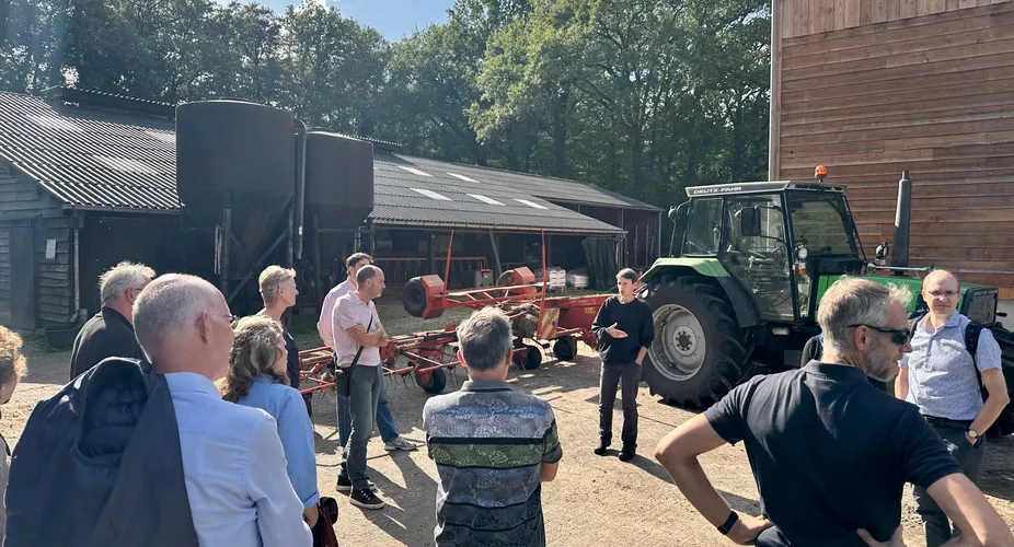 De groep ontdekt de Grote Koekoek