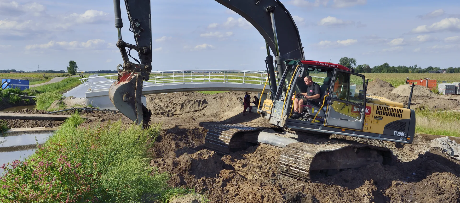 Laakkaden tussen Amersfoort en Bunschoten, werkzaamheden