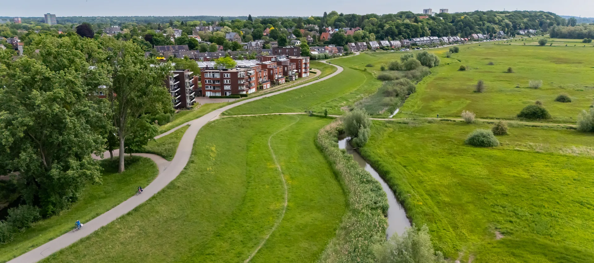 Grebbedijk bij Wageningen