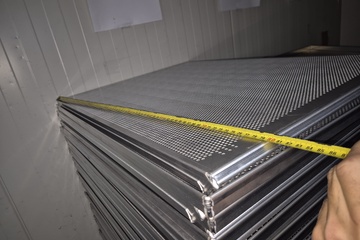 Afbeelding van 10 bakplaten 60x80 geperforeerd nieuw