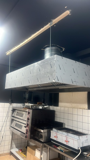 rvs afzuigkap 2000mm
