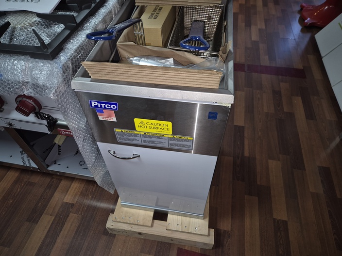 Nieuwe PITCO frituur aardgas  Model 35C