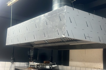 Afbeelding van rvs afzuigkap 2000mm