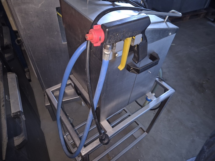 Table top spray geleispuitmachine