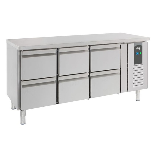 Nieuwe Combisteel 700 KOELWERKBANK 6 LADEN