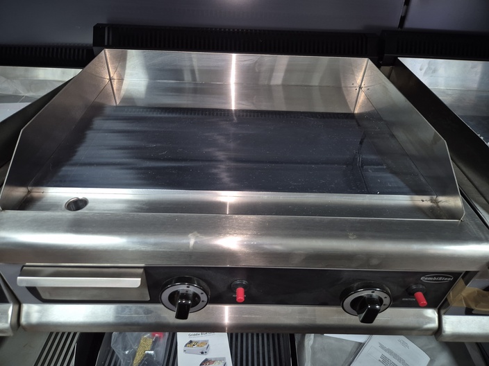Bakplaat op gas 65 cm nieuw