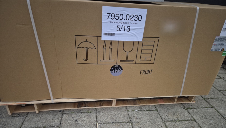 Nieuwe Combisteel 700 KOELWERKBANK 6 LADEN