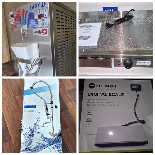 Online veiling catering equipment horeca-apparatuur nieuw- en gebruikt Amsterdam