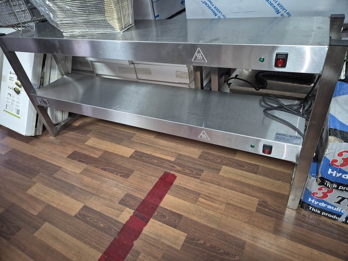 Warmhoudbrug dubbel nieuw 150 cm