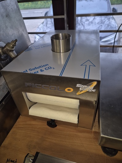 Nieuwe rvs puntjesmachine Piccolo