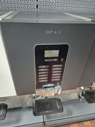 Koffieautomaat Animo Optivend kleur antraciet