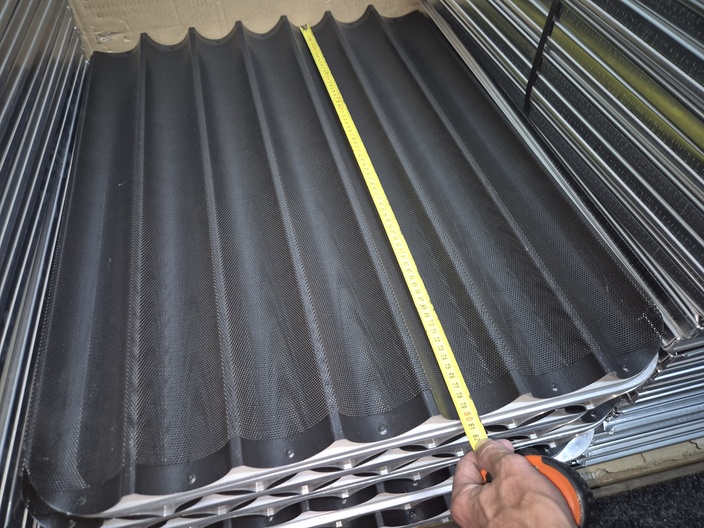 Nieuwe stokbroodplaten 60x80 10 stuks