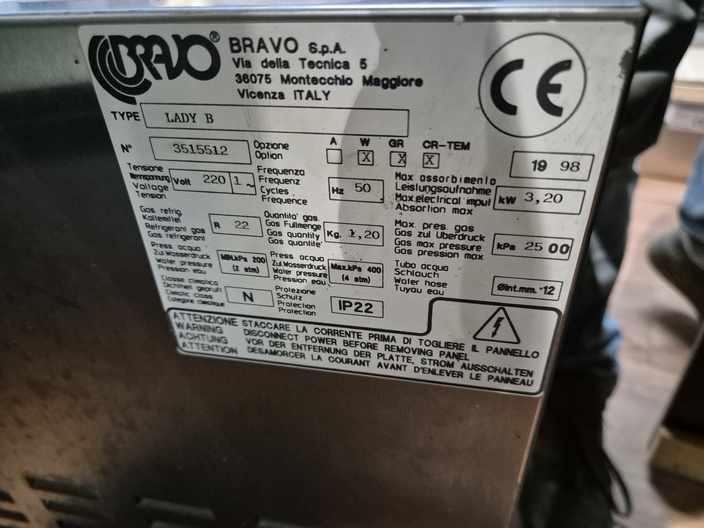 Bravo Lady B ijsmachine