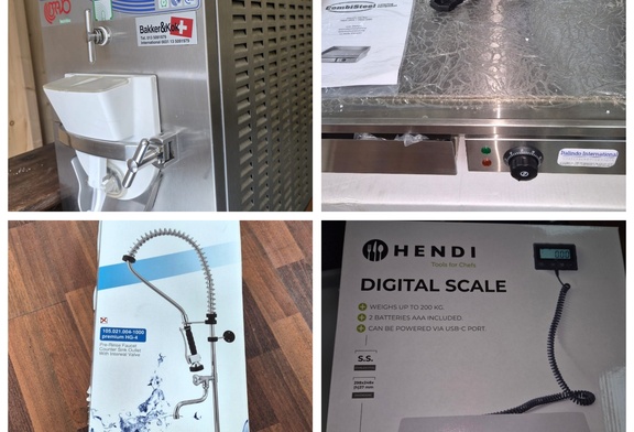 Afbeelding van Online veiling catering equipment horeca-apparatuur nieuw- en gebruikt Amsterdam