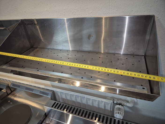 Patat uitschepbak Caterchef 70 cm