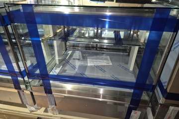 Afbeelding van WIHA snack-counter inbouw koelvitrine nieuw 74,5 cm
