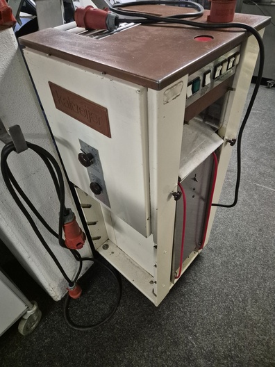 Kalmeijer koekjesvormmachine / speculaasmachine met 1 speculaaswals