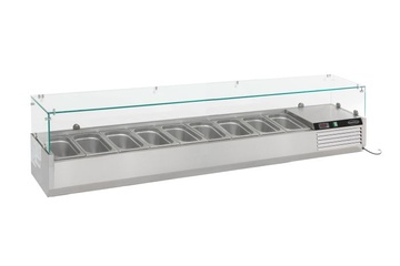 Afbeelding van Nieuwe GEKOELDE OPZETVITRINE 200cm