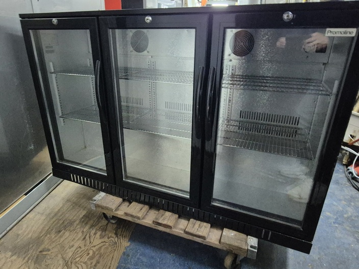 Backbar koeling zwart Promoline