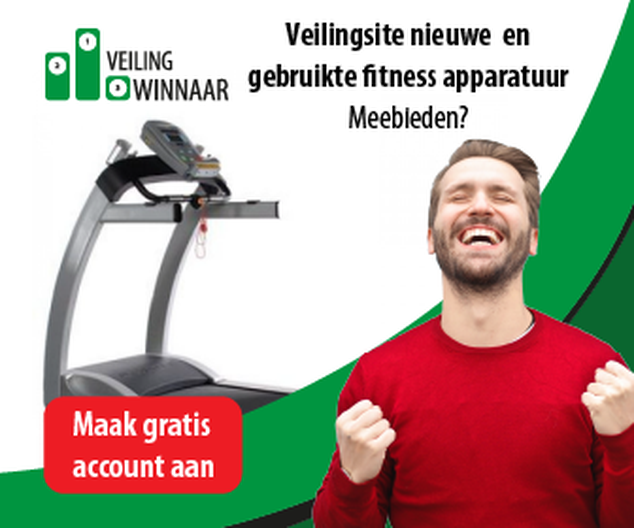Veiling fitnessapparatuur sportschool