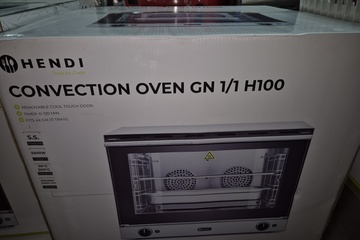 Afbeelding van Nieuwe Hendi heteluchtoven H100 GN1/1