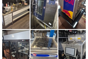 Afbeelding van Veiling te Amsterdam-West met horeca-apparatuur uit stopzetting en meer