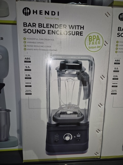 Bar blender digital nieuw
