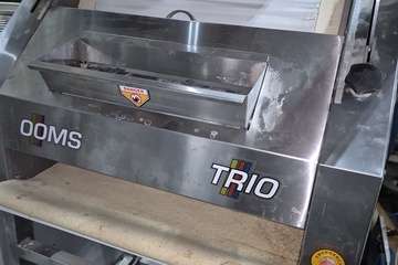 Afbeelding van OOMS Trio stokbroodmachine op rvs onderstel
