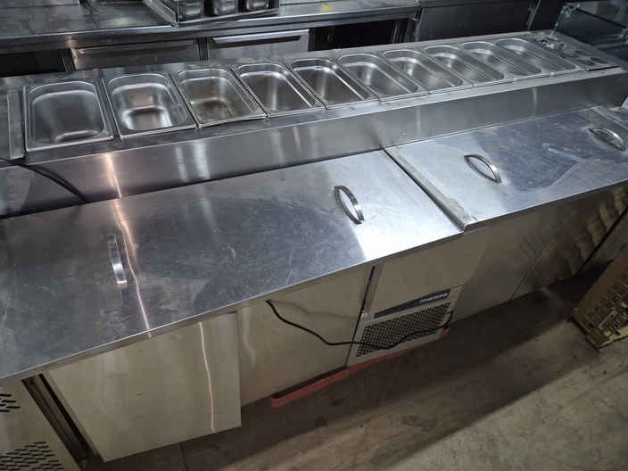 METOS koelwerkbank met saladette