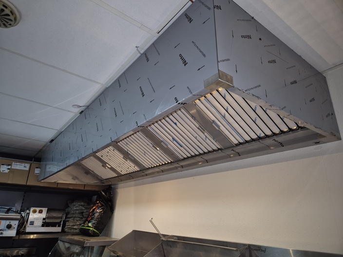 Nieuw afzuigkap 300 cm boxmodel