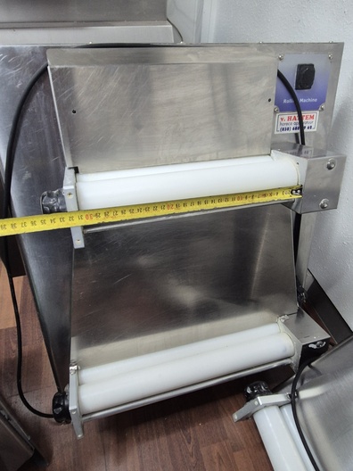 Dubbele Pizzadeegrolmachine