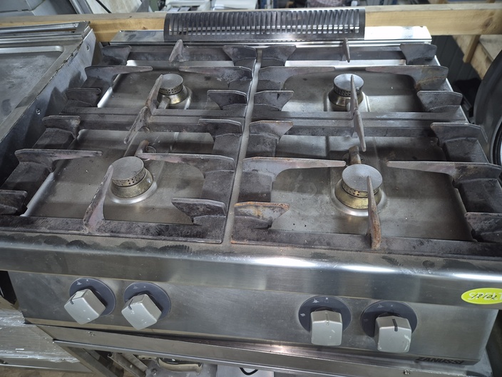 gasfornuis 4 pits Zanussi tafelmodel