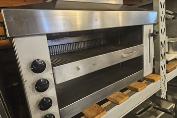 Afbeelding van 4 brander pita grill gas 96x45cm