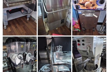 Afbeelding van Veiling Amsterdam met ijsmachines grill pizzeria horeca-apparatuur