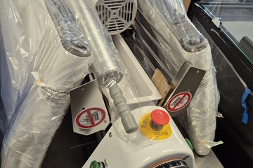 Afbeelding van Nieuwe uitrolmachine tafelmodel 230v