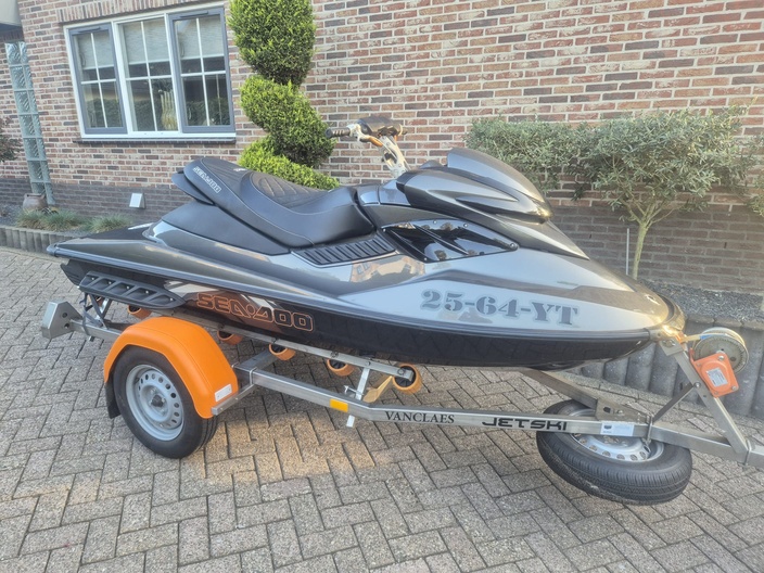 Waterscooter Sea-Doo SXP 255 met trailer