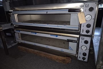 Afbeelding van Dubbele pizza oven 400v