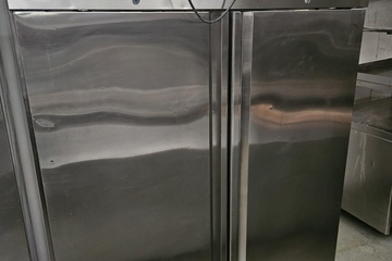 Afbeelding van 2dr s Combisteel koelkast op wielen