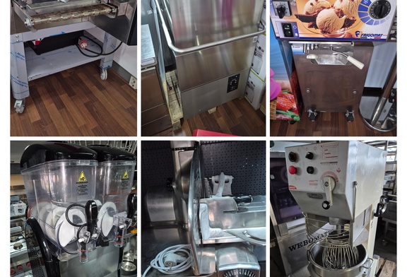Afbeelding van Veiling Amsterdam met ijsmachines grill pizzeria horeca-apparatuur