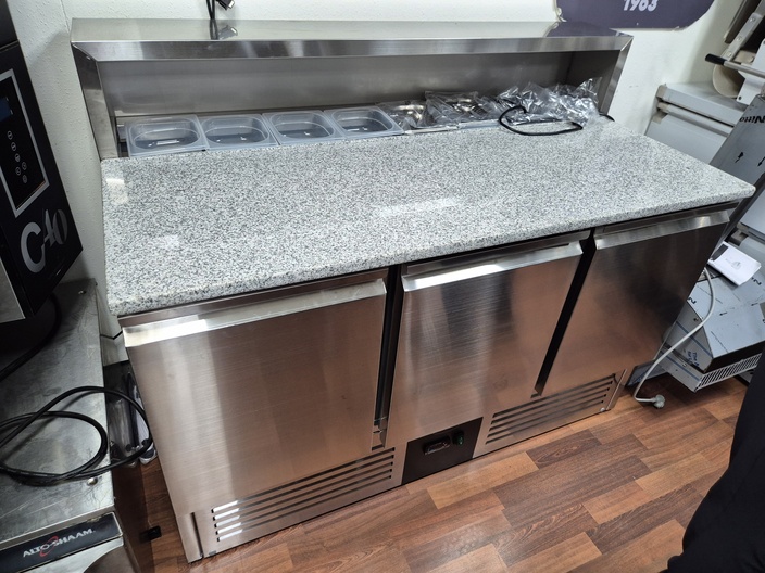 PIZZAWERKBANK 3 DEUREN nieuw