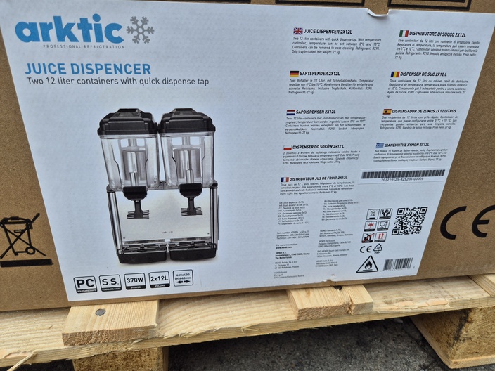 Juice dispenser nieuw
