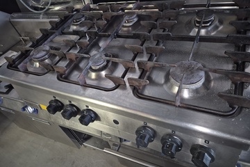 Afbeelding van Zanussi 6 pits gasfornuis tafelmodel