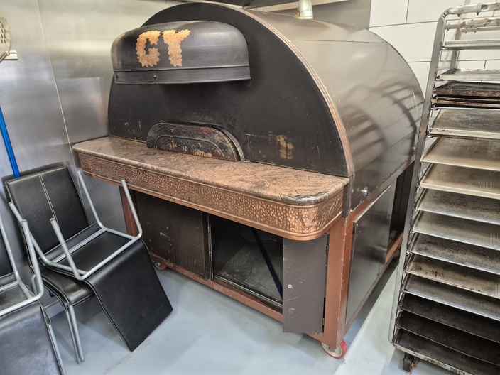 Pizzaoven Opale op onderstel