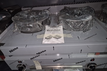 Afbeelding van Gas wok cooker double nieuw
