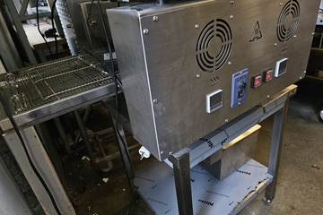 Afbeelding van Lopende band pizzaoven 220v