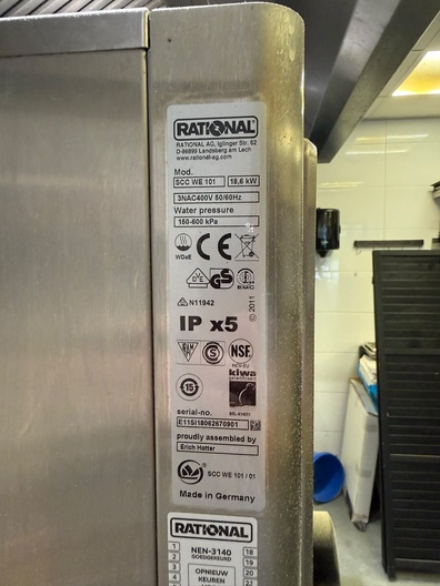Rational SCC WE 101 combisteamer